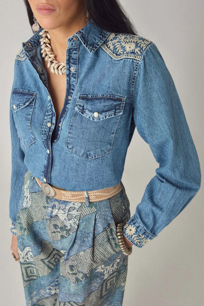 MAISON HOTEL Denim shirt