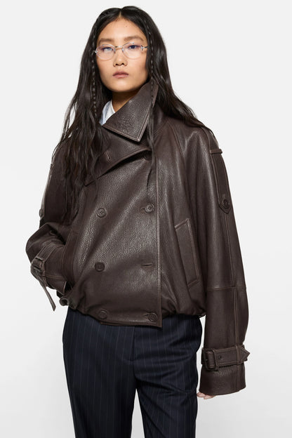 ACNE STUDIOS Trench pelle
