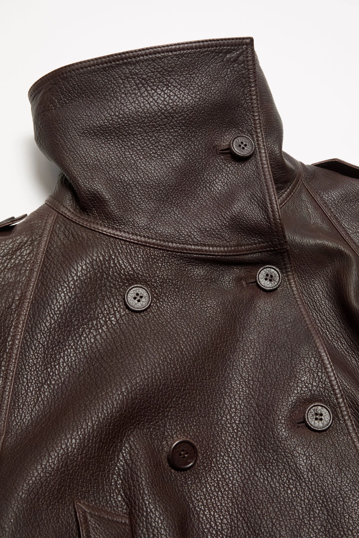 ACNE STUDIOS Trench pelle